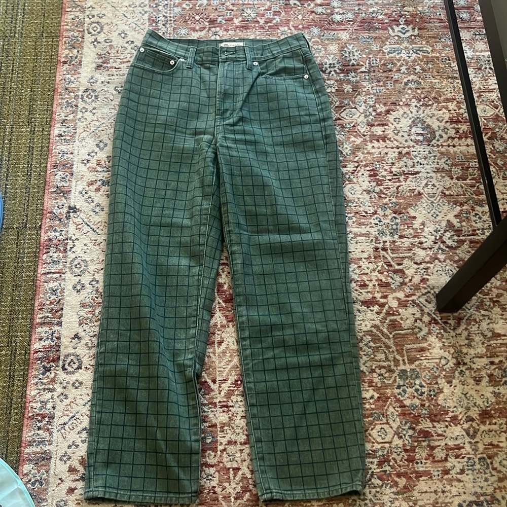 Madewell patterned denim